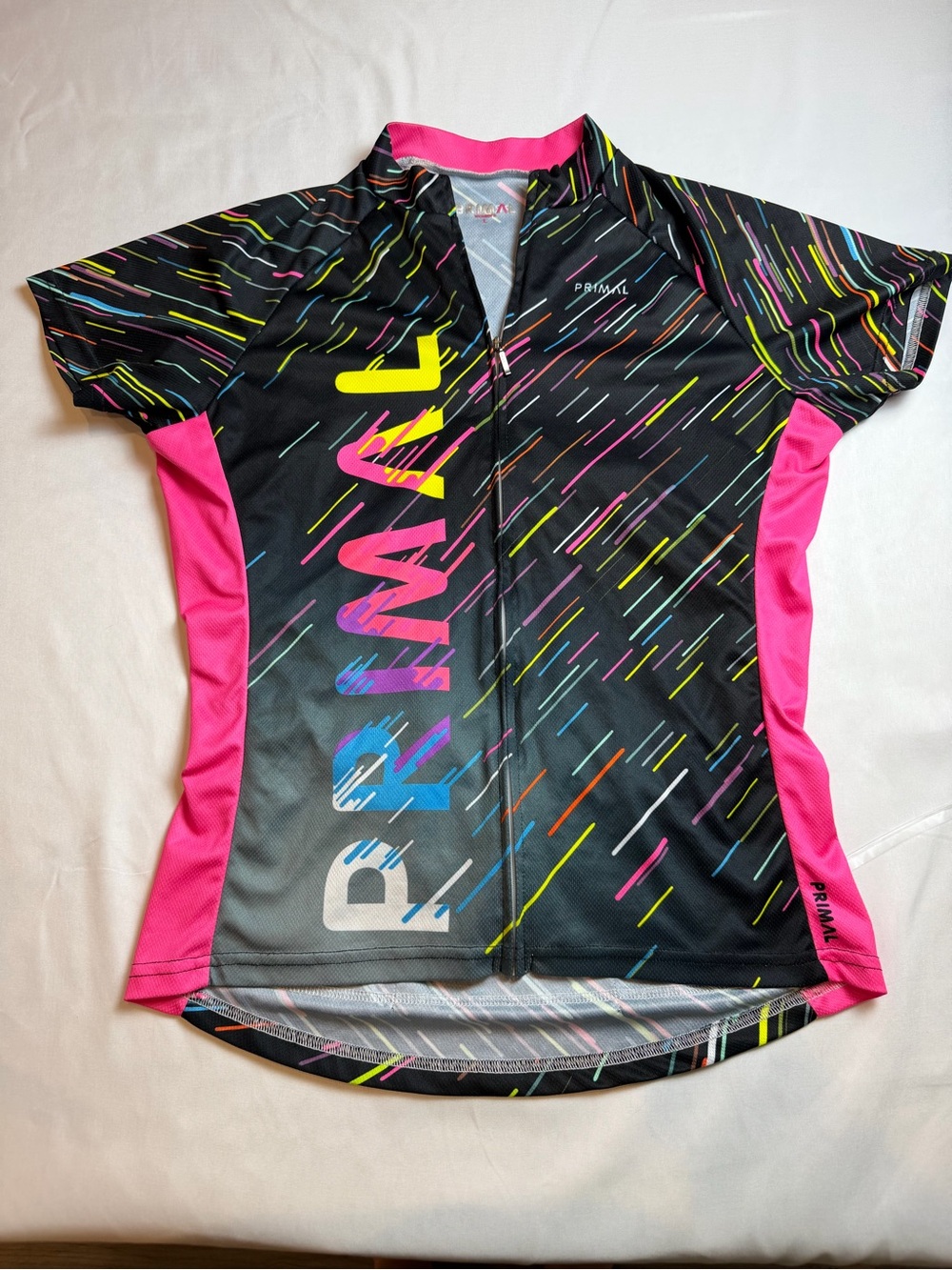 Primal Women’s Black & Pink Cycling Jersey